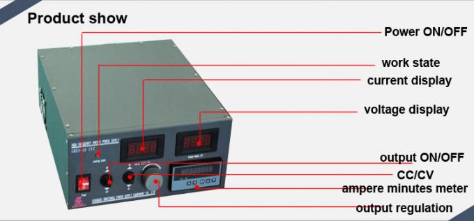 rectificador de la galjanoplastia de metal la monofásico de la CA 220v