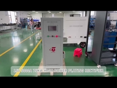 Fuente de alimentación de electroplataje 15v 5000a 75kw Rectificador de recubrimiento con RS 485