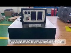 12v 300a 3.6kw Cc Cv Ajustable hierro cromo aleación de níquel zinc anodizante Rectificador de revestimiento
