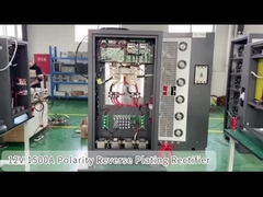 Fuente de alimentación de galvanoplastia 12v 1500a Rectificador de revestimiento inverso de polaridad