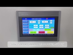 Rectificador de fuente de alimentación de alta tensión de corriente continua 500V 150A 75KW Rectificador de electroplataje