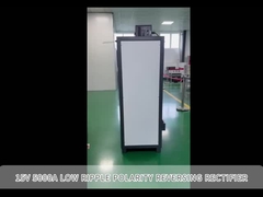 15V 5000A DC Control remoto Energía de electroplataje 380V Entrada de CA de 3 fases para soda cáustica