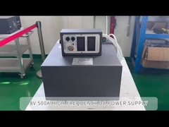 Fuente de alimentación de electroplataje 8V 500A 4KW Rectificador IGBT para electroplataje
