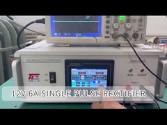 0-12V 0-6A Rectificador de pulso único fuente de alimentación continua programable