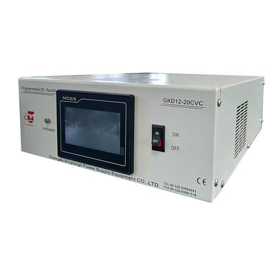 Ingreso de CA 220V 1 Fase 12V 20A Rectificador de cobre con pantalla táctil RS-485 CC CV IGBT conmutable