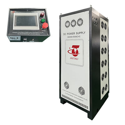 CE 50V 5000A Fuente de alimentación de electroplataje Fuente de alimentación de alta tensión DC para la nueva industria energética