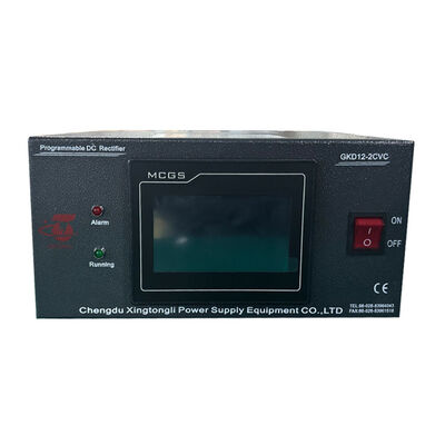 Fuente de alimentación de electroplataje programable 12V 2A Alta resolución 1mA Baja ondulación para 220V de fase única