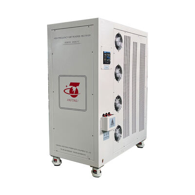 30V 3000A Rectificador de marcha atrás 380V Tres fases PLC HMI RS485 Fuente de alimentación de corriente continua