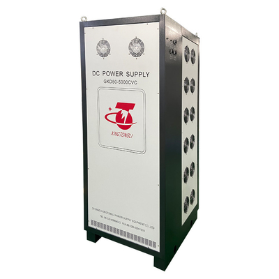 Buen precio Fuente de alimentación de electroplataje 50v 5000a Rectificador de recubrimiento de cromo duro de níquel en línea