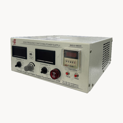 Buen precio 100A 12V Control de panel local Energía de electroplataje con corriente constante y voltaje constante en línea