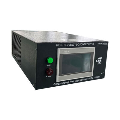 Buen precio 24V 200A Rectificador de electroplataje 220V PLC de tres fases HMI Modbus TCP Fuente de alimentación de corriente continua de onda baja en línea