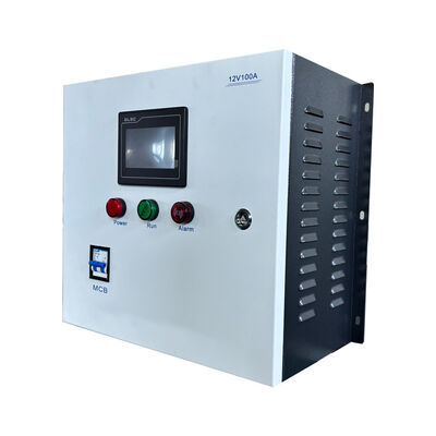 Buen precio Fuente de alimentación de CC de conmutación de alta frecuencia de 12V 100A con entrada monofásica de 220V, diseño de gabinete vertical, fuente de alimentación industrial personalizada en línea