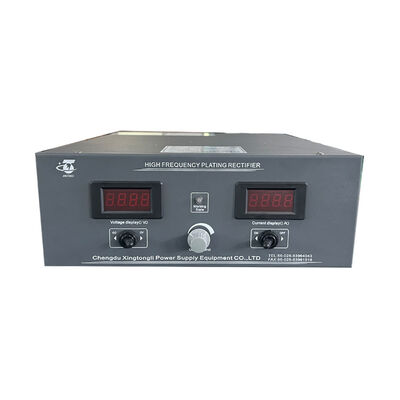 Buen precio Rectificador de electrólisis de 6V 100A con baja ondulación, entrada monofásica de 220V y control de panel local en línea